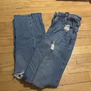 Hollister ultra high rise dad Jean